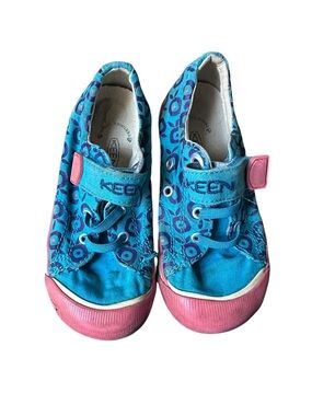 KEEN Coronado Print Toddler‎ Shoes Blue Pink Size 9